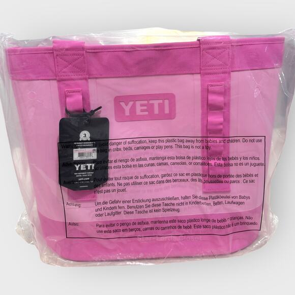 YETI Camino Carryall 35L Power Pink Waterproof Tote Limited Edition Travel Bag - Picture 1 of 4